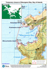 Deep water cove mataitai